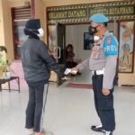 Masyarakat yang Berkunjung ke Polsekta Kota Pinang akan Dicek Suhu Tubuh