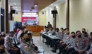 Anev Kinerja Bulanan, Polres Kapuas Hulu Tingkatkan Pengamanan di Bulan Ramadhan