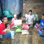 Peduli Kemanusiaan, KKMS Salletto Berbagi Sembako dan Uang Tunai