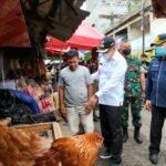 Didampingi Forkompinda Bupati Lahat Cek Harga Pasar Jelang Idul Fitri