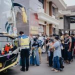 Polres Karawang dan Forkopimda Lepas Peserta Mudik Gratis