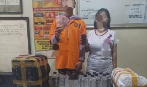 Jual Miras, Sepasang Kekasih Diamankan Reskrim Polsek Ngantru Tulungagung