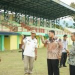 Ketua PHBI Bersama Pengurus Tinjau Kesiapan Lapangan Gumarang Batusangkar Untuk Salat Idul Fitri