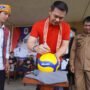 Bupati Kapuas Hulu Buka Turnamen Voli di Desa Nanga Awin