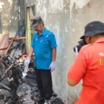 Jelang Lebaran, Bengkel Motor Milik Warga Kenayan Tulungagung Ludes Dilahap Si Jago Merah