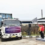 Kunker ke Jambi, Presiden Jokowi Bagikan BLT di Pasar Angso Duo dan Lepas Ekspor Pinang Biji di Muaro Jambi