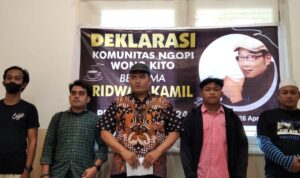Kaum Milenial di Palembang Deklarasikan Ridwan Kamil Jadi Presiden