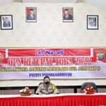 Kapolres Padangsidimpuan Pimpin Lat Pra Ops Ketupat Toba 2022