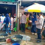 Antisipasi Kriminal, Sat Binmas Polres Padangsidimpuan Patroli di Pasar