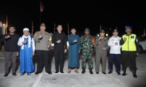 Malam Idul Fitri 1443 H, Bupati Kapuas Hulu Tinjau Pospam