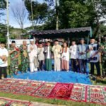 Wawako Pagar Alam Sholat Ied di Lapangan Alun-alun Selatan