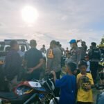 Resahkan Warga, Polres Mateng Bubarkan Balapan Liar di Pantai Kombiling