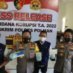 Polres Polman Limpahkan Berkas Perkara Dua Koruptor