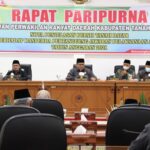 Paripurna DPRD Tanah Datar Sampaikan Nota Kesepakatan Tentang Ranperda
