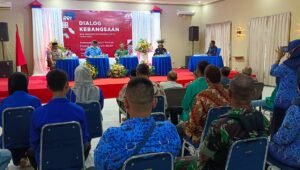 Dialog Kebangsaan Harkitnas, Danrem 182/JO Bersama Lembaga Masyarakat Adat dan Forum Komunikasi Umat Beragama Tekankan Pentingnya Nilai Persatuan dan Kesatuan