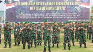 Buka Apel Komandan Satuan, Ini Penekanan Pangdam XII/Tpr