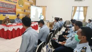 Rutan Prabumulih Kemenkumham Sumsel Ikuti Kegiatan Diseminasi Pelayanan Publik Berbasis HAM di Kantor Imigrasi Muara Enim