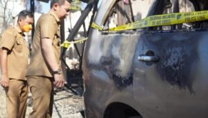 Bupati Kapuas Hulu Prihatin atas Musibah Kebakaran Gedung BKPSDM