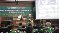 Dispenad Gelar Workshop Menulis di Kodam II/Sriwijaya