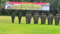 Enos bersama Danpuslatpur Irup Diklatsar Pol PP
