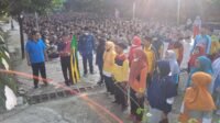 Program Guru Sehat, Kemenag Labuhanbatu Adakan Jalan Santai 