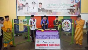 Resmikan Kampung Sakinah Ini Kata Wabup Kapuas Hulu