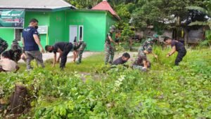 Dalam Rangka Ini, Kodim 1418 Mamuju Gelar Karya Bakti