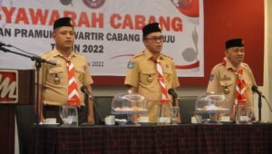 Jalaluddin Duka Pimpin Pramuka Mamuju 2022-2027