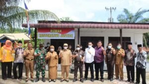 Bupati Labuhanbatu Hadiri Peresmian Rumah Restorative Justice