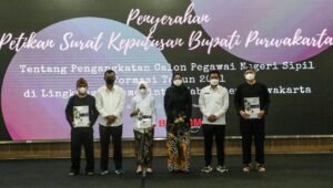 Sah! Hari ini Bupati Purwakarta Serahkan 384 SK CPNS