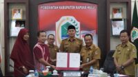 Wabup Kapuas Hulu Tandatangani Perjanjian Kerja Sama dengan FK Untan