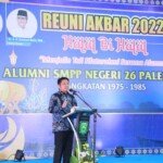 Herman Deru Inginkan Para Alumni SMPP 26 Palembang Jadi Contoh Para Generasi Muda
