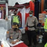 Disela Cek Pos Yan, Wakapolres Serahkan Bingkisan dari Kapolres Padangsidimpuan ke Personel