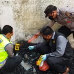 Polsek Padang Bolak Cek dan Olah TKP Lokasi Kebakaran, Begini Hasilnya…