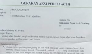 GAPA Batal Aksi Terkait Pembangunan Gedung TK dan PAUD di Lahan Eks Kantor Kejari Aceh Tamiang