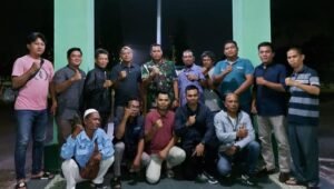 Komandan Subdenpom II/4-1 Sambut Hangat Audensi PWI Prabumulih.