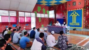 BNNK Berikan Penyuluhan Narkoba ke WBP Rutan Prabumulih.