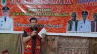 Bupati Kapuas Hulu Hadiri Gawai Dayak Sandau Ari