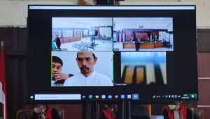 Kasubdit III Tipikor Polda Sumsel Jalani Sidang Perdana