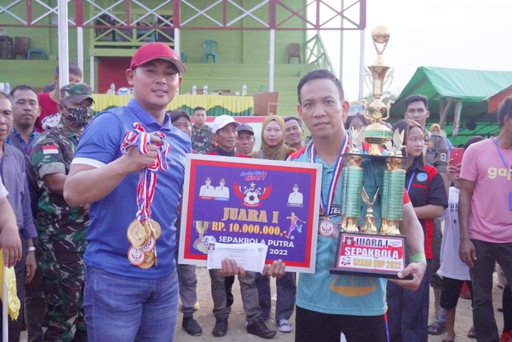 Tutup Latihan Berhadiah Sasan Cup 2022, Wabup Kapuas Hulu: Terus Laksanakan