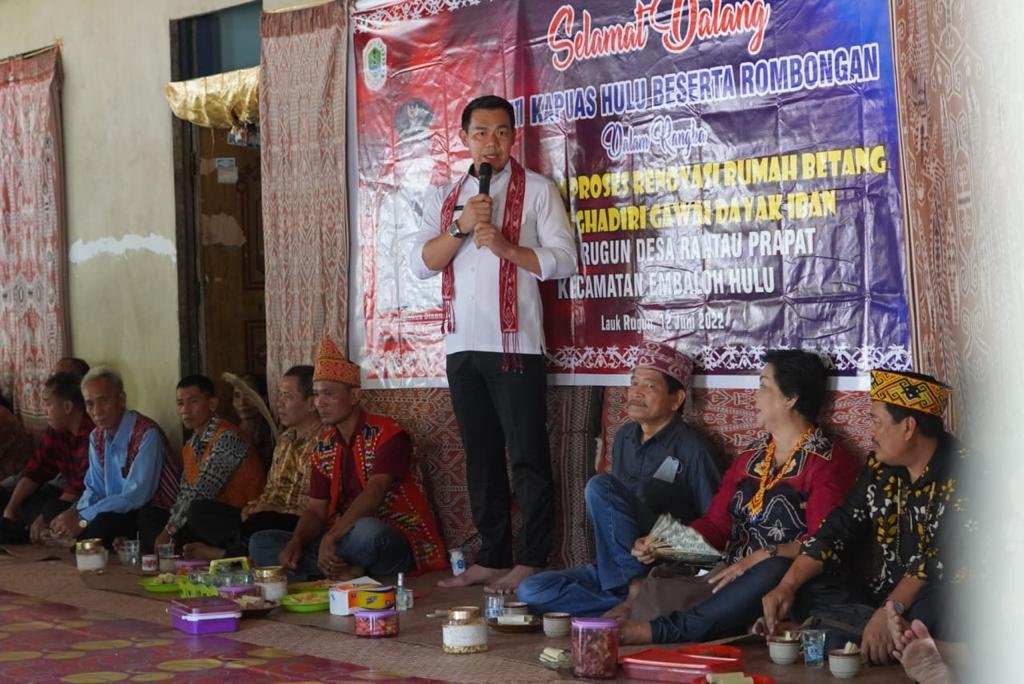 Bupati Kapuas Hulu Hadiri Gawai Dayak Iban