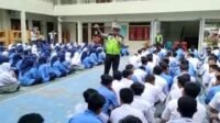 Tingkatkan Disiplin Berlalu Lintas, Polres Labuhanbatu Sambangi SMK Siti Banun