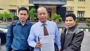 Mantan Sekwan Layangkan Laporan Tertulis Ke Polda Sumsel