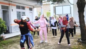 Jaga Kebugaran, Diskominfo Labuhanbatu Laksanakan Senam Pagi