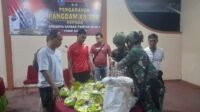 Penyeludupan 27 Kg Sabu Berhasil Digagalkan Satgas Pamtas Yonif 645/Gty di Perbatasan RI-Malaysia