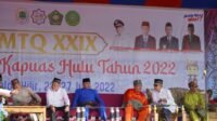 Wabup Kapuas Hulu Melepas Pawai Ta’aruf MTQ XXIX Kecamatan Embaloh Hilir