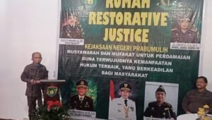 Plt Kajati Sumsel Muhammad Naim Resmikan Rumah RJ Prabumulih