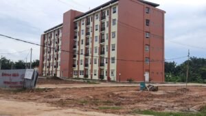 Diduga Ada Oknum Nakal, Pembangunan Rusun Perumahan PU Kenten Tak Kunjung Usai