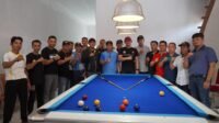 Wabup Kapuas Hulu Buka Open Turnamen 9 Ball Biliard POBSI