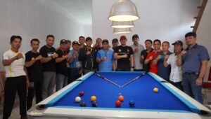 Wabup Kapuas Hulu Buka Open Turnamen 9 Ball Biliard POBSI